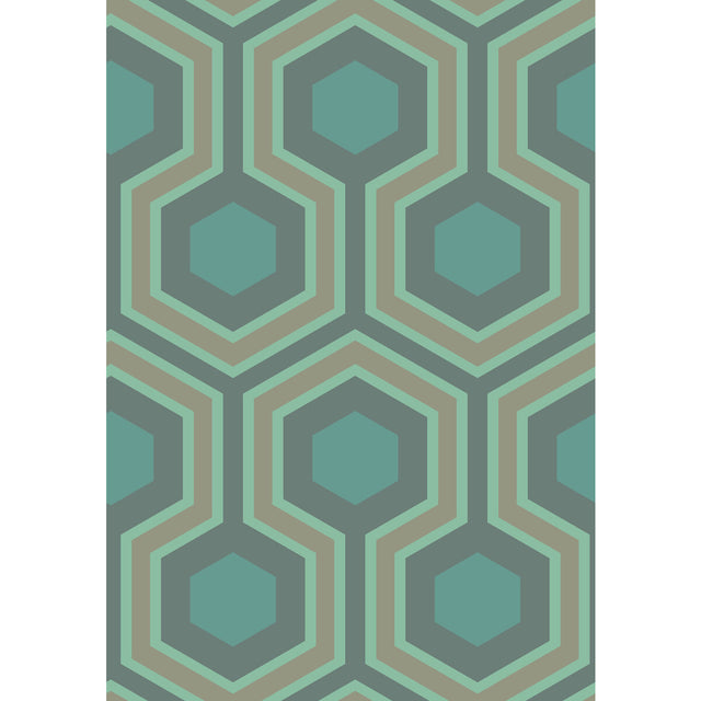 COLE & SON 95/6034.CS.0 HICKS GRAND GREEN Wallpaper - Eade's Wallpaper