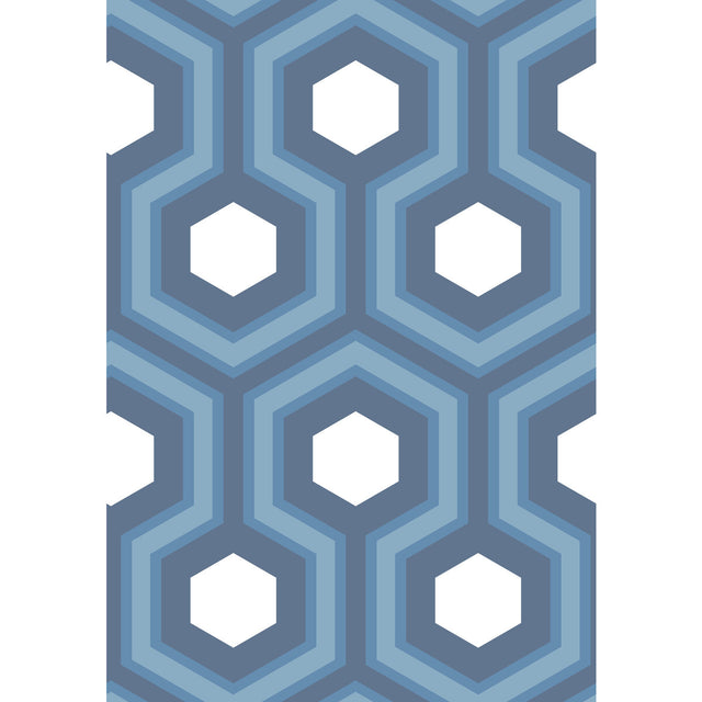 COLE & SON 95/6035.CS.0 HICKS GRAND BLUE Wallpaper - Eade's Wallpaper