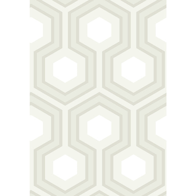 COLE & SON 95/6037.CS.0 HICKS GRAND WHITE Wallpaper - Eade's Wallpaper