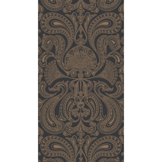 COLE & SON 95/7044.CS.0 MALABAR BRONZE/BLACK Wallpaper - Eade's Wallpaper