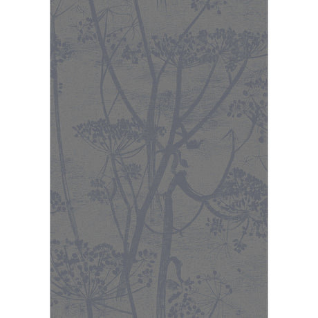 COLE & SON 95/9050.CS.0 COW PARSLEY GILVER/BLACK Wallpaper - Eade's Wallpaper