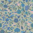 Armani BAYADÈRE 9704 in Blue Wallpaper - Precious Fibers