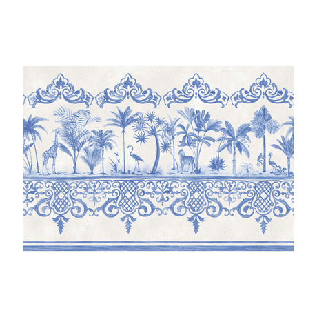 COLE & SON 99/10042.CS.0 ROU BORDER COBALT BLUE Wallpaper - Eade's Wallpaper