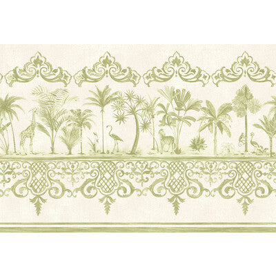 COLE & SON 99/10045.CS.0 ROU BORDER OLD OLIVE Wallpaper - Eade's Wallpaper