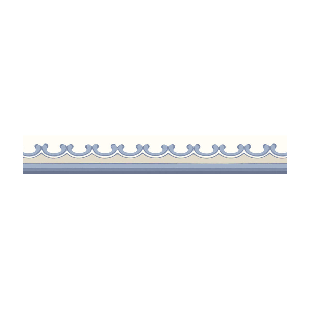 COLE & SON 99/14058.CS.0 BRODERIE BORDER BLUE Wallpaper - Eade's Wallpaper