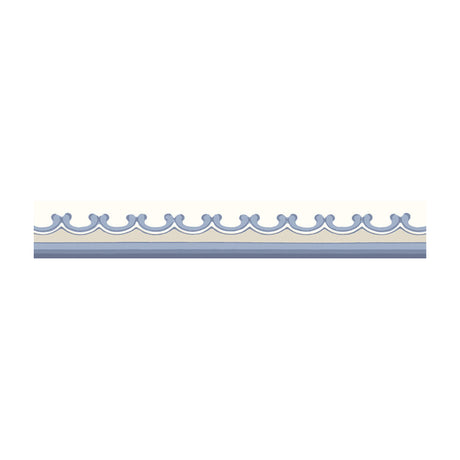 COLE & SON 99/14058.CS.0 BRODERIE BORDER BLUE Wallpaper - Eade's Wallpaper