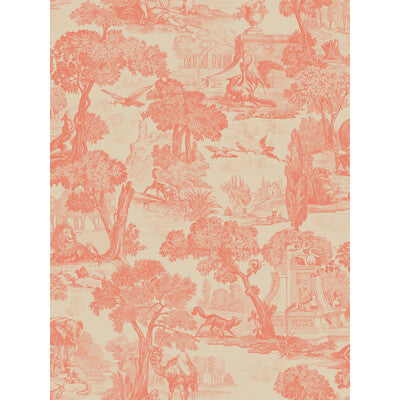 COLE & SON 99/15060.CS.0 VERSAILLES CORAL Wallpaper - Eade's Wallpaper