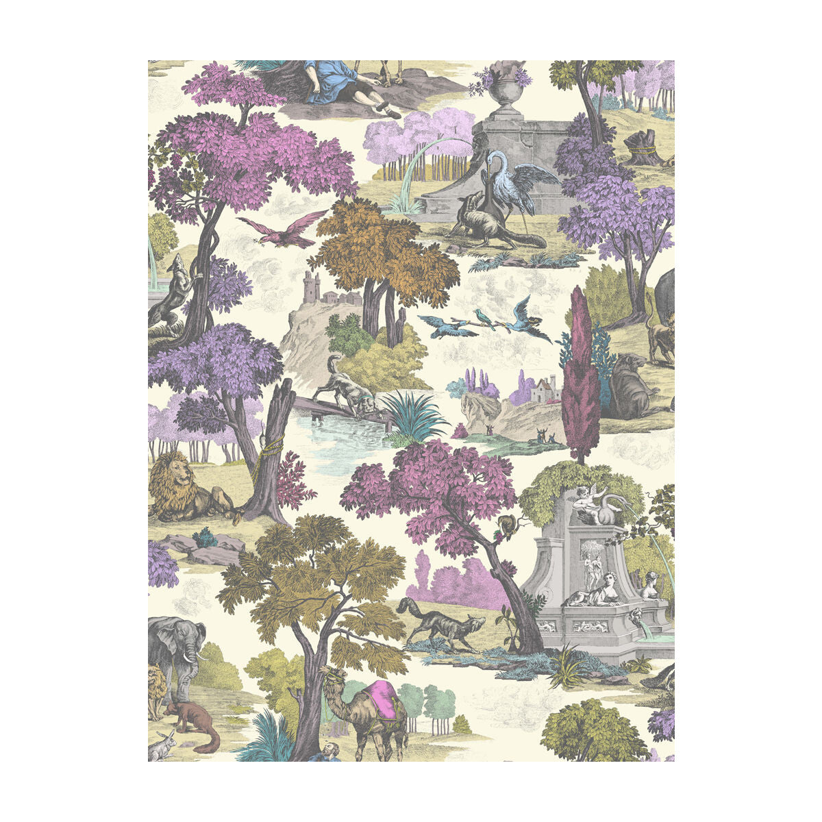COLE & SON 99/16065.CS.0 VERSAILLES GRAND MULBER Wallpaper - Eade's Wallpaper