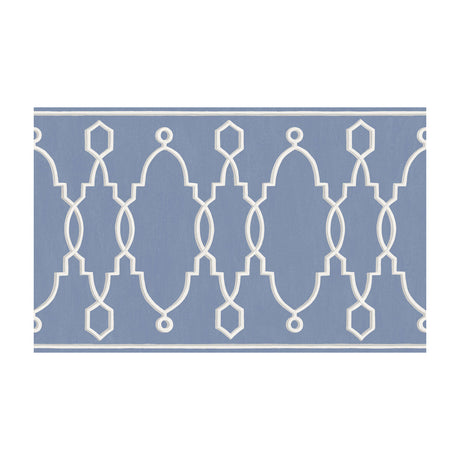 COLE & SON 99/3014.CS.0 PARTERRE BORDER COBALT BLUE Wallpaper - Eade's Wallpaper