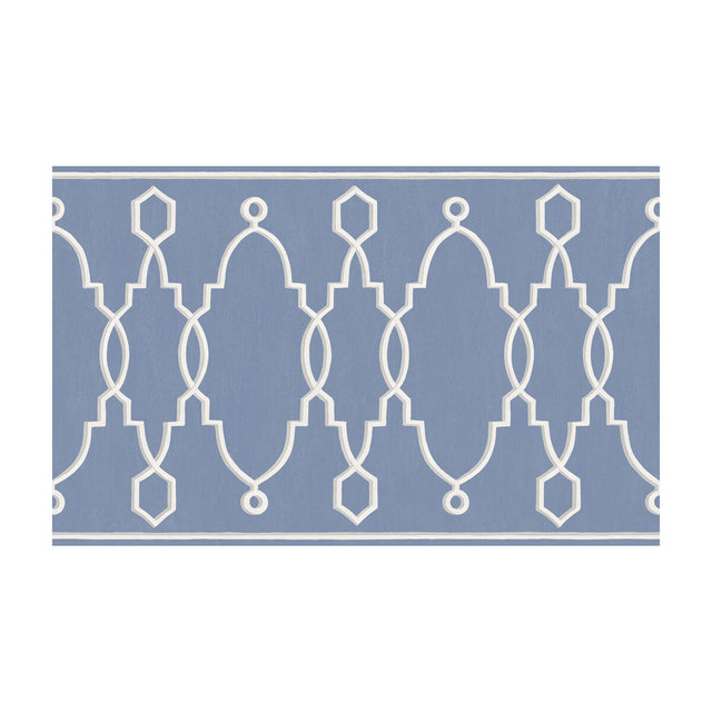 COLE & SON 99/3014.CS.0 PARTERRE BORDER COBALT BLUE Wallpaper - Eade's Wallpaper