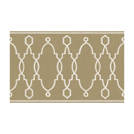 COLE & SON 99/3017.CS.0 PARTERRE BORDER GOLD Wallpaper - Eade's Wallpaper