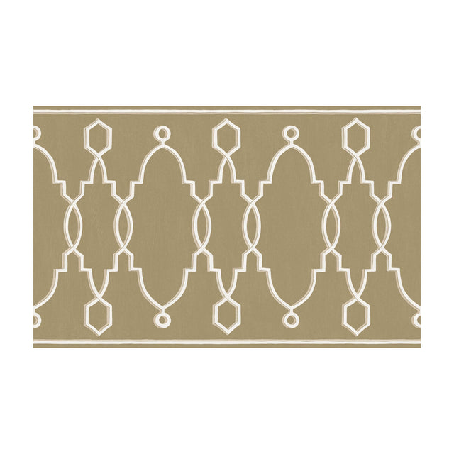 COLE & SON 99/3017.CS.0 PARTERRE BORDER GOLD Wallpaper - Eade's Wallpaper