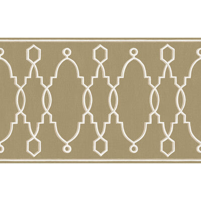 COLE & SON 99/3017.CS.0 PARTERRE BORDER GOLD Wallpaper - Eade's Wallpaper
