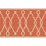 COLE & SON 99/3018.CS.0 PARTERRE BORDER RED Wallpaper - Eade's Wallpaper