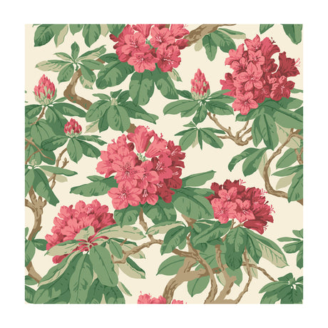 COLE & SON 99/4019.CS.0 BOURLIE CARMINE Wallpaper - Eade's Wallpaper