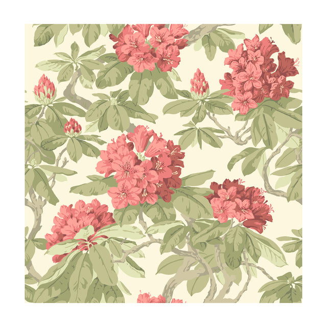 COLE & SON 99/4020.CS.0 BOURLIE CORAL Wallpaper - Eade's Wallpaper