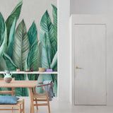 Galerie Orom II Branched Leaves All-over Green Mural A39501