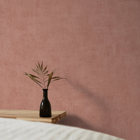 Galerie Orom II Patinated Plain Red Wallpaper A51512