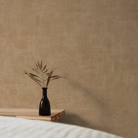 Galerie Orom II Patinated Plain Brown Wallpaper A51516