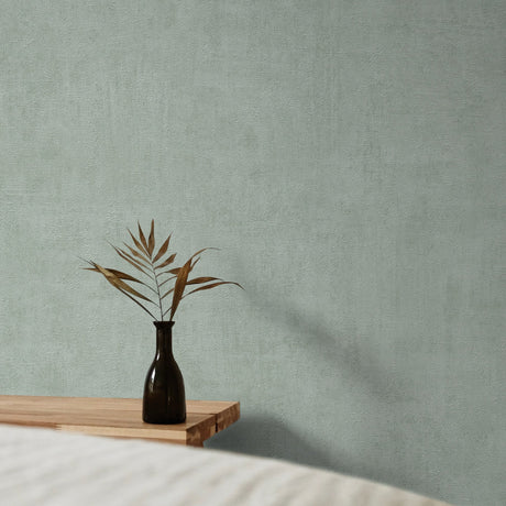 Galerie Orom II Patinated Plain Blue Wallpaper A51518