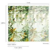 Galerie Orom II Photographic All-over Print Green Mural A522