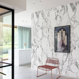 Galerie Orom II Marble Plain White Mural A52501
