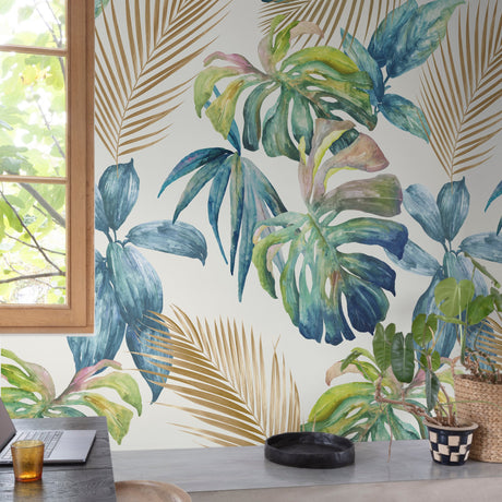 Galerie Orom II Tropical Motive Multi-colored Mural A54501