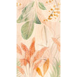 Galerie Orom II Stylish floral Motifs Orange Mural A60701