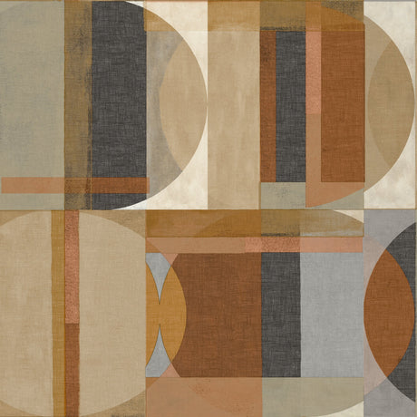 Galerie Arcadia Geometric Motives Multi-colored Wallpaper AR
