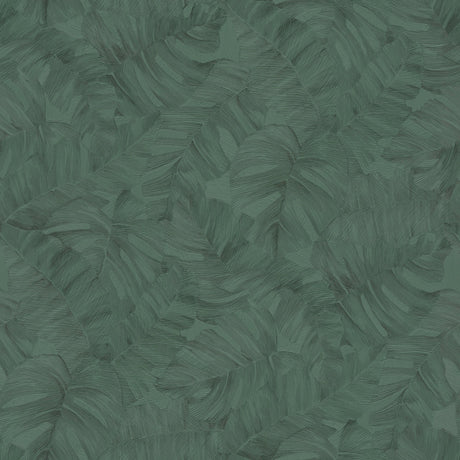 Galerie Karuna Branched Leaves Motive Green Wallpaper KRA676