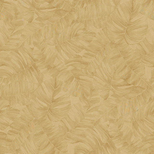Galerie Karuna Branched Leaves Motive Gold Wallpaper KRA6760