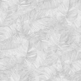 Galerie Karuna Branched Leaves Motive White Wallpaper KRA676