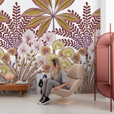 Galerie Orom II Decorative motives Purple Lilac Mural A67701