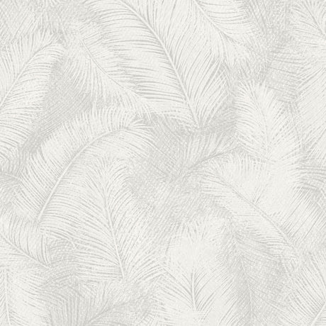 Galerie Arcadia Branched Leaves All-over White Wallpaper ARA