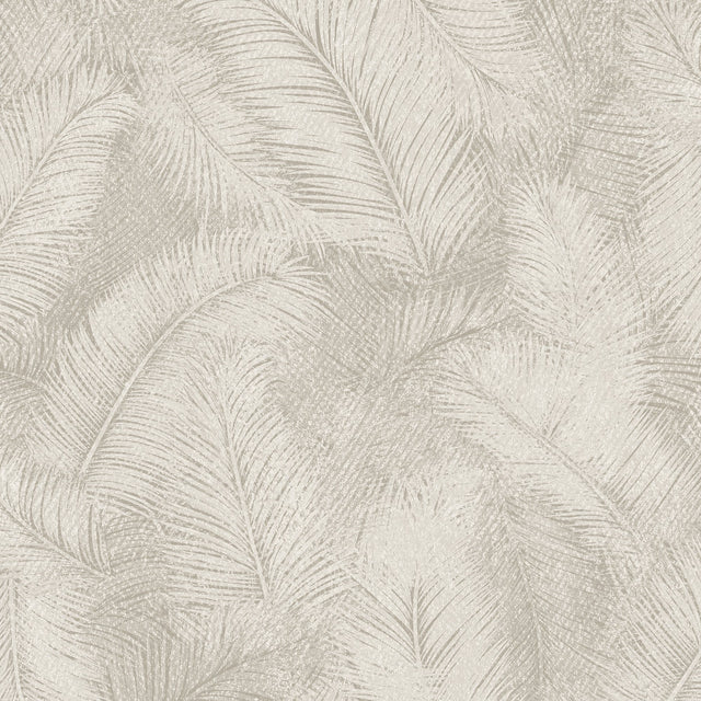 Galerie Arcadia Branched Leaves All-over Beige Wallpaper ARA