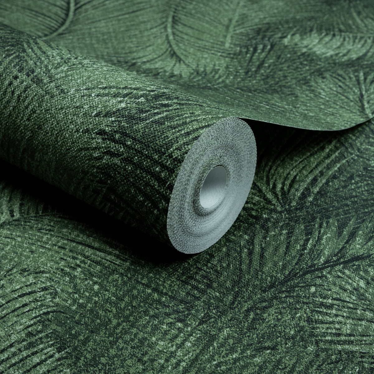 Galerie Arcadia Branched Leaves All-over Green Wallpaper ARA
