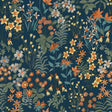 Galerie Arcadia Classical Floral All-over Blue Wallpaper ARA