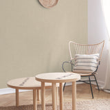 Galerie Inia Textile Plain Beige Wallpaper INA71005