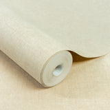 Galerie Inia Textile Plain Beige Wallpaper INA71006