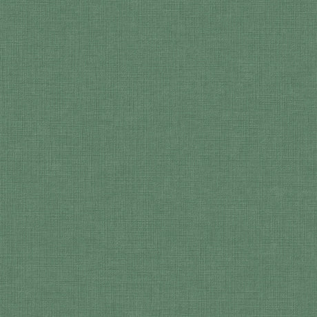 Galerie Inia Textile Plain Green Wallpaper INA71009