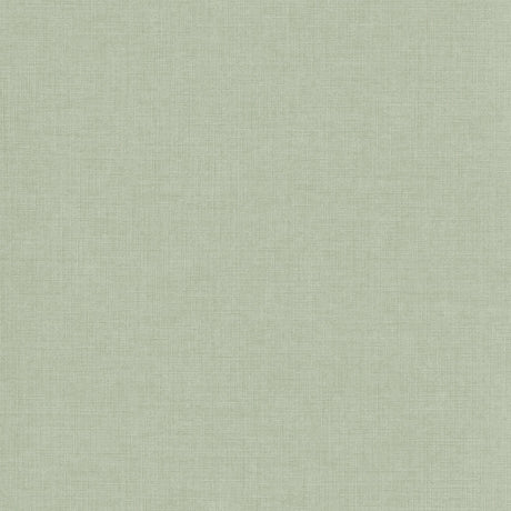 Galerie Inia Textile Plain Green Wallpaper INA71013