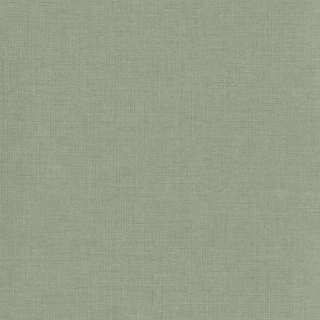 Galerie Inia Textile Plain Green Wallpaper INA71014