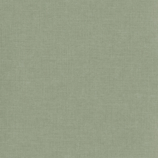 Galerie Inia Textile Plain Green Wallpaper INA71014