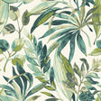 Galerie Karuna Branched Leaves Motive Green Wallpaper KRA712