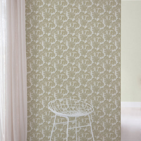 Galerie Arcadia Branched Leaves All-over Gold Wallpaper ARA7