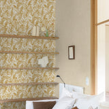 Galerie Karuna Branched Leaves All-over Gold Wallpaper KRA71