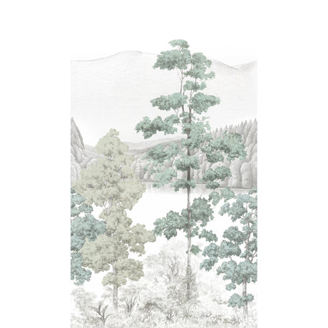 Galerie Orom II Photographic All-over Print Green Mural A737