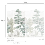 Galerie Orom II Photographic All-over Print Green Mural A737