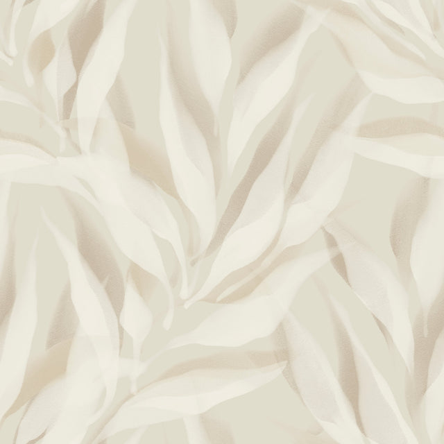 Galerie Karuna Branched Leaves All-over Beige Wallpaper KRA7