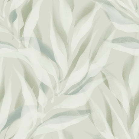 Galerie Karuna Branched Leaves All-over Blue Wallpaper KRA76